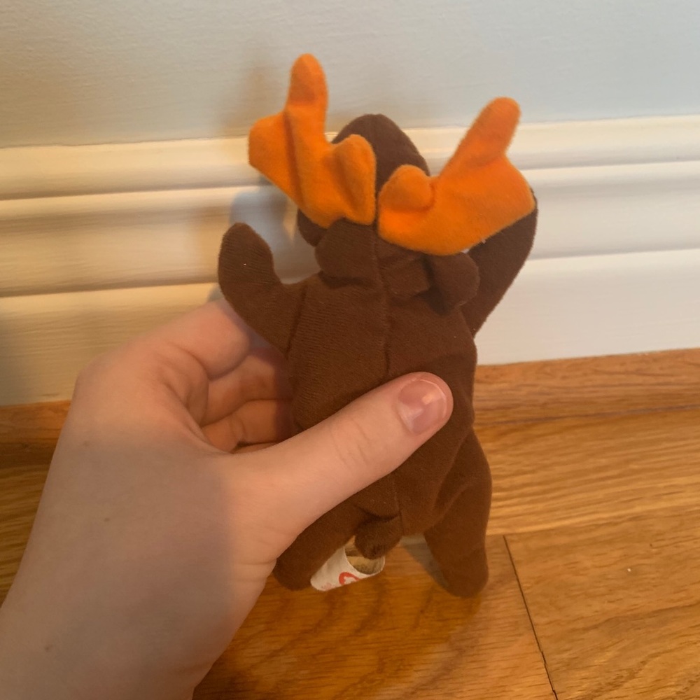 Moose beanie baby